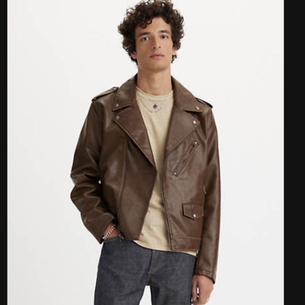 Leather jacket